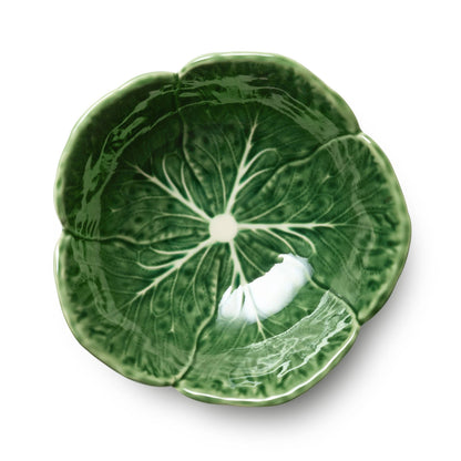 Green Cabbage Ceramic Cereal Bowl | 7x7x2.5 | 16 oz