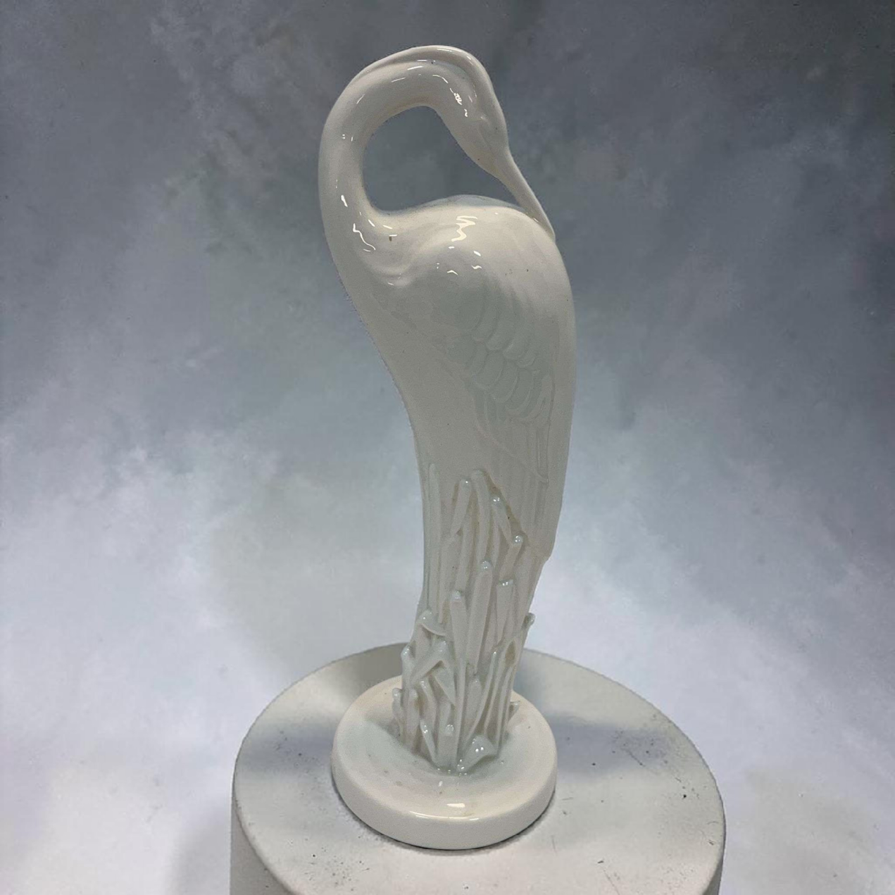 Vintage Royal Doulton Glazed Bone China Heron