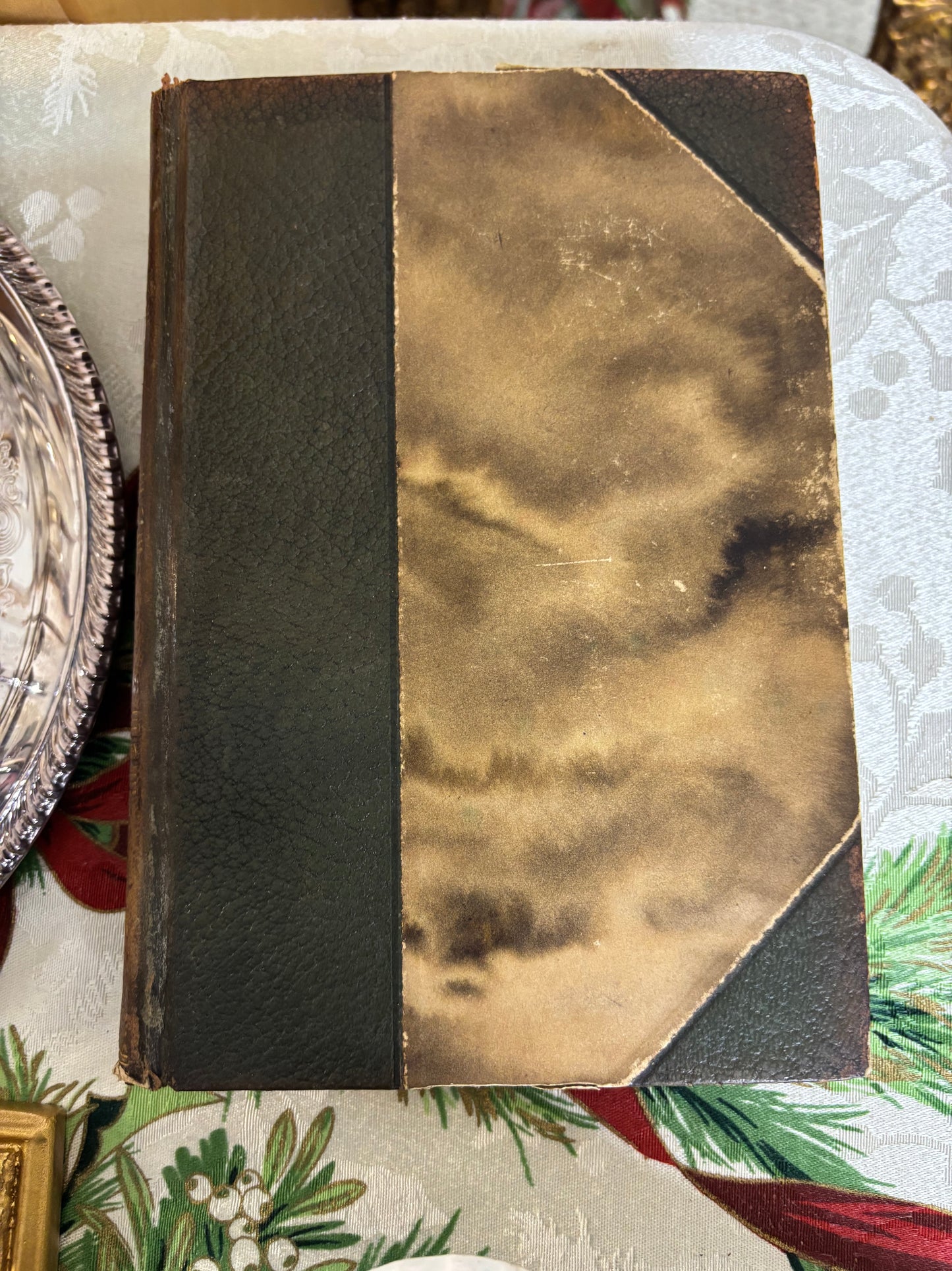 Stunning antique leather-bound volumes of the works of Honoré de Balzac, specifically Volume XXII, Cousin Pons, and Volume XXIX, The Chouans!