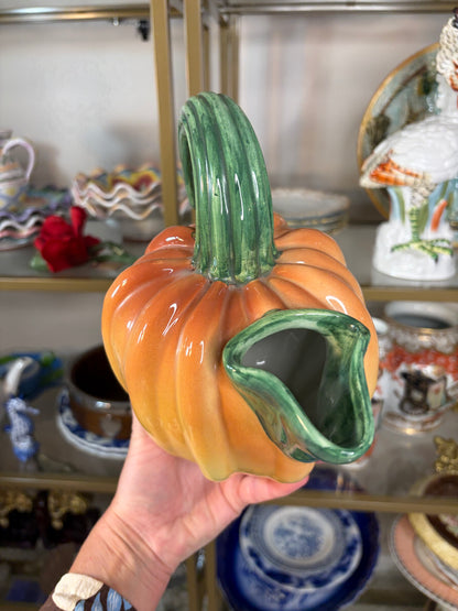 RESERVED- DRCASEY - Mottahedeh pumpkin pitcher!