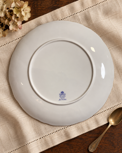 Vintage Aynsley Just Orchids Bone China Cake Plate and Server Set Made in England