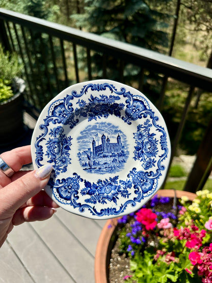 Enoch Wedgwood Royal Homes of Britain Bread Plates | Tower of London | 2 Available
