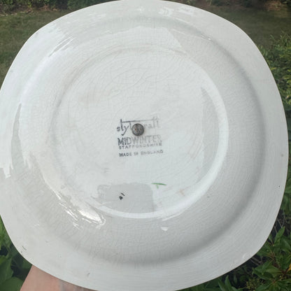 Live 09/01 Staffordshire floral cake pedestal