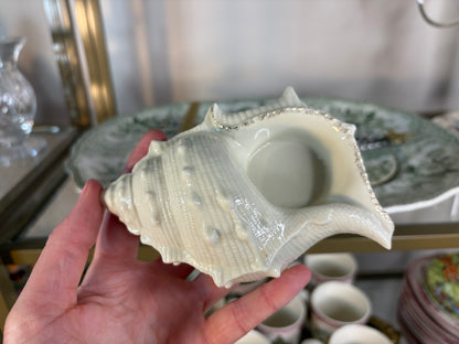 Lovely Lenox shell candleholder!