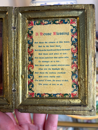 Lovely  Florentine house blessing!