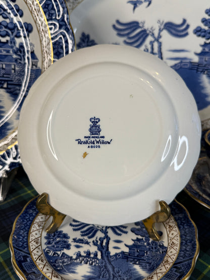 Vintage Booths Real Old Willow Bread & Butter Plate | A8025 | 6” Diameter | English Transferware| 1 Available