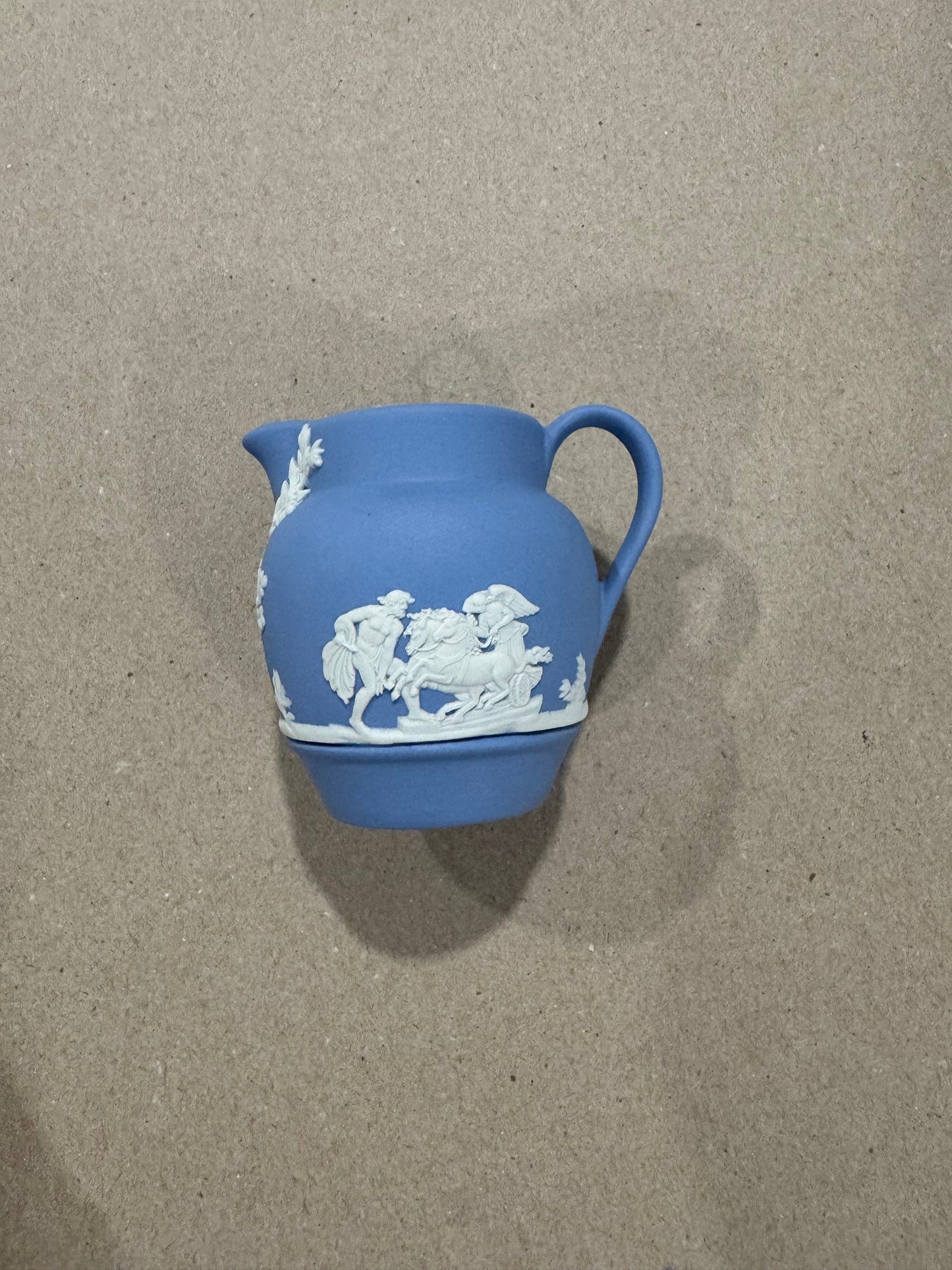 Mini lavender Wedgwood pitcher
