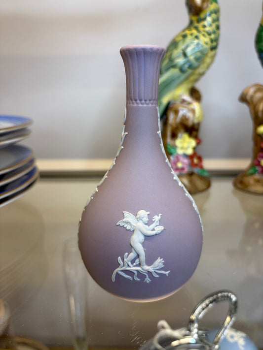 Lovely lilac Wedgwood bud vase!