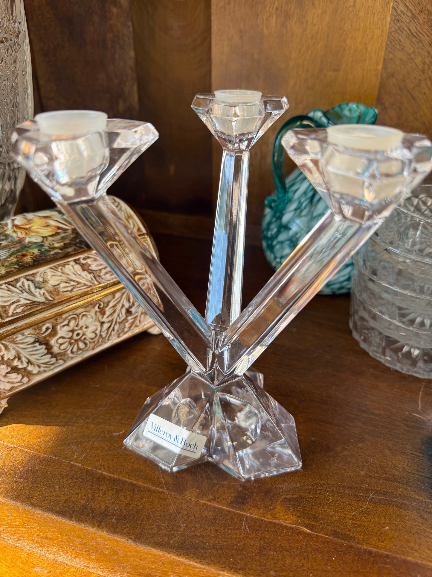 Live 11/14 for Lisa - Crystal 3 arm candelabra