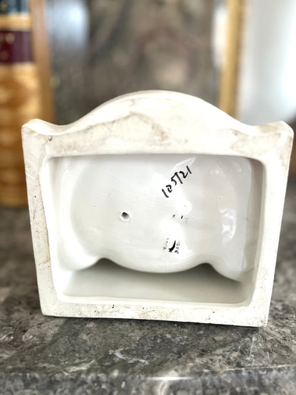 Lovely Older Vintage Nora Fenton Quail Hand Painted Bookend