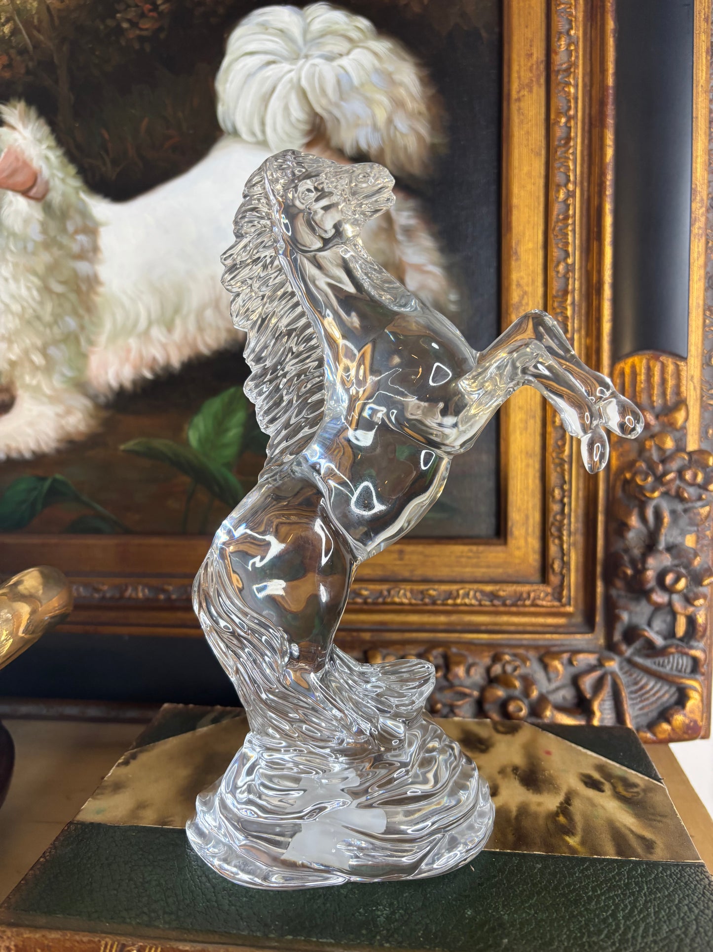 Waterford Crystal Rearing Horse in original box!