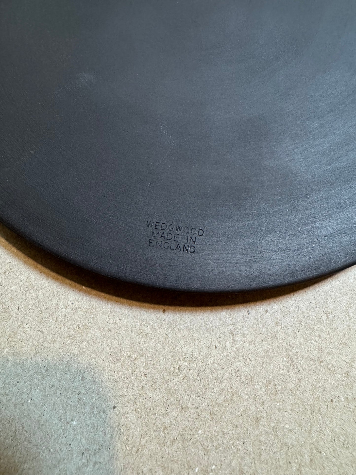 Black bassault Wedgewood pendant size 8 inch diameter ￼