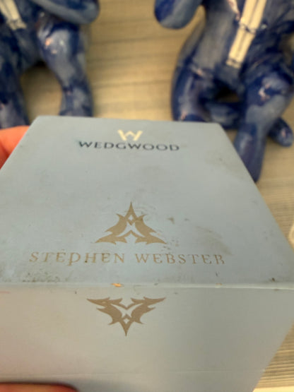 Vintage Pair Stephen Webster for Wedgwood Jasperware Bulldog Cufflinks – Boxed