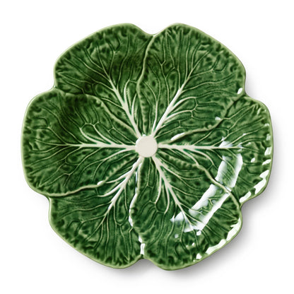 Green Cabbage Ceramic Dinner Plate | 11in