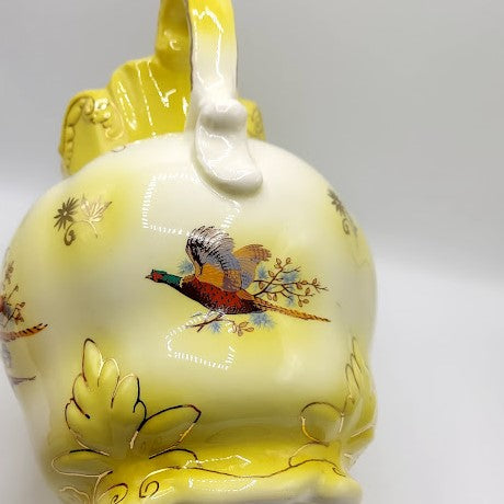 Imperial Pottery, Large Pheasant water Pitcher
