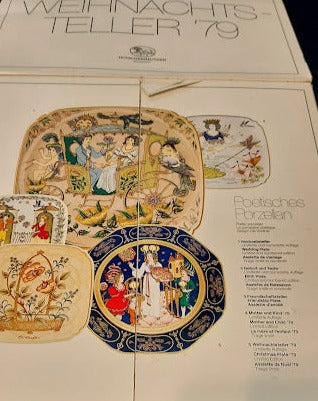 Christmas Plate, Limitied Edition, Made in Germany 1979