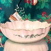 Lenox Holiday 3 section bowl