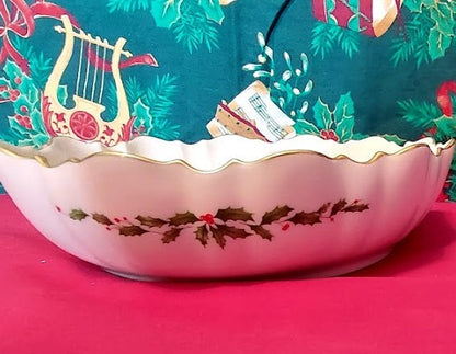 Lenox Holiday 3 section bowl