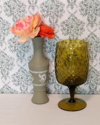 Vintage Italian Hand Blown Rossini Glass Vase