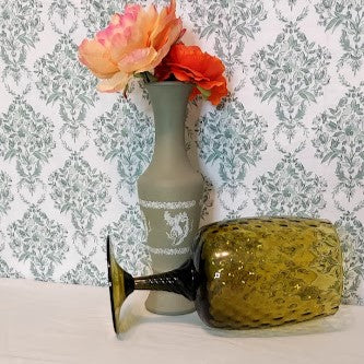 Vintage Italian Hand Blown Rossini Glass Vase