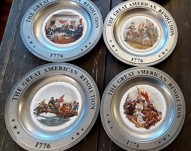 Great American Revolution Plates- Set of 6