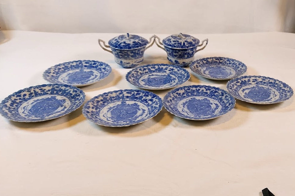 Antique Japanese porcelain collection