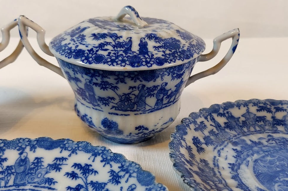 Antique Japanese porcelain collection