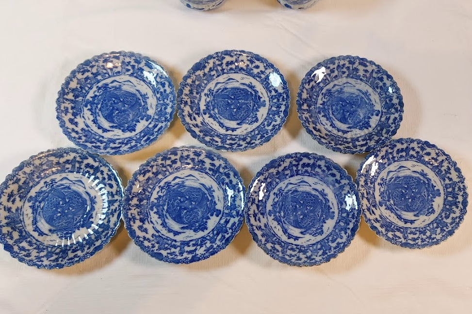 Antique Japanese porcelain collection