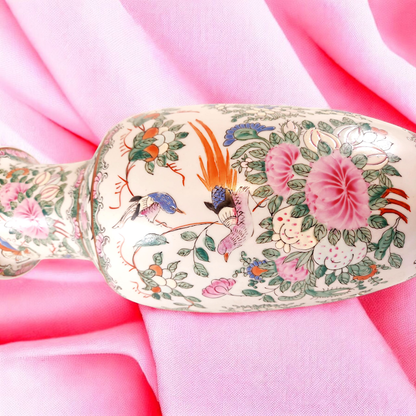 Andrea by Sadek, Large Famille Rose Vase