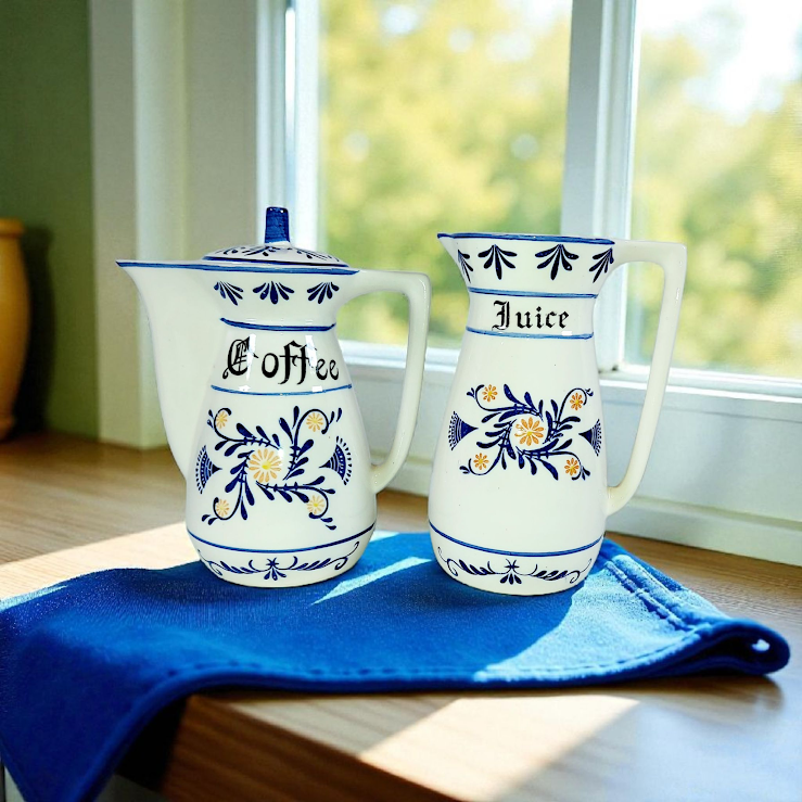 Royal Sealy 13pc. Set of Blue and White Dishes