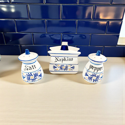 Royal Sealy 13pc. Set of Blue and White Dishes