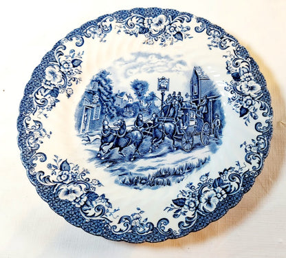 Blue and White 16 piece Porcelain set by Johnson Brothers