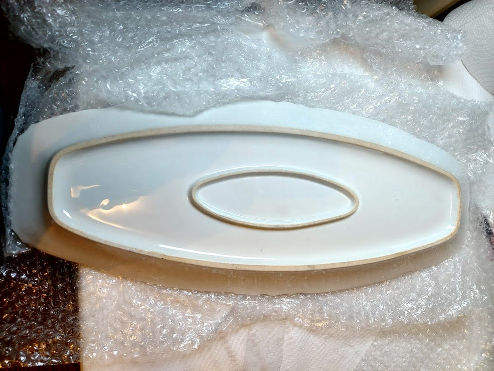 Vintage Fish Service Set, Stunning!!!  Service for 8 & total of 11 pieces