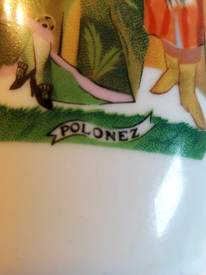 Vintage Polish Mugs by Zofia Stryjenska, set of 10, Excellent!!