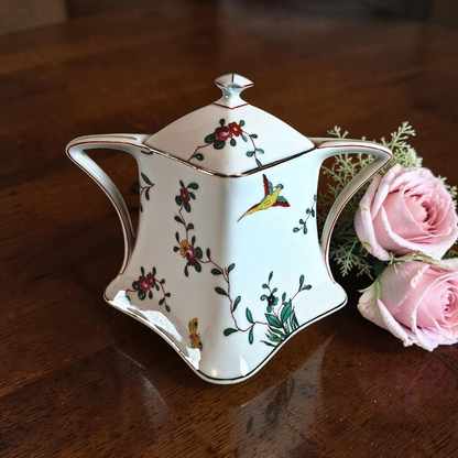 Antique French Limoge Sugar Box, Very Old