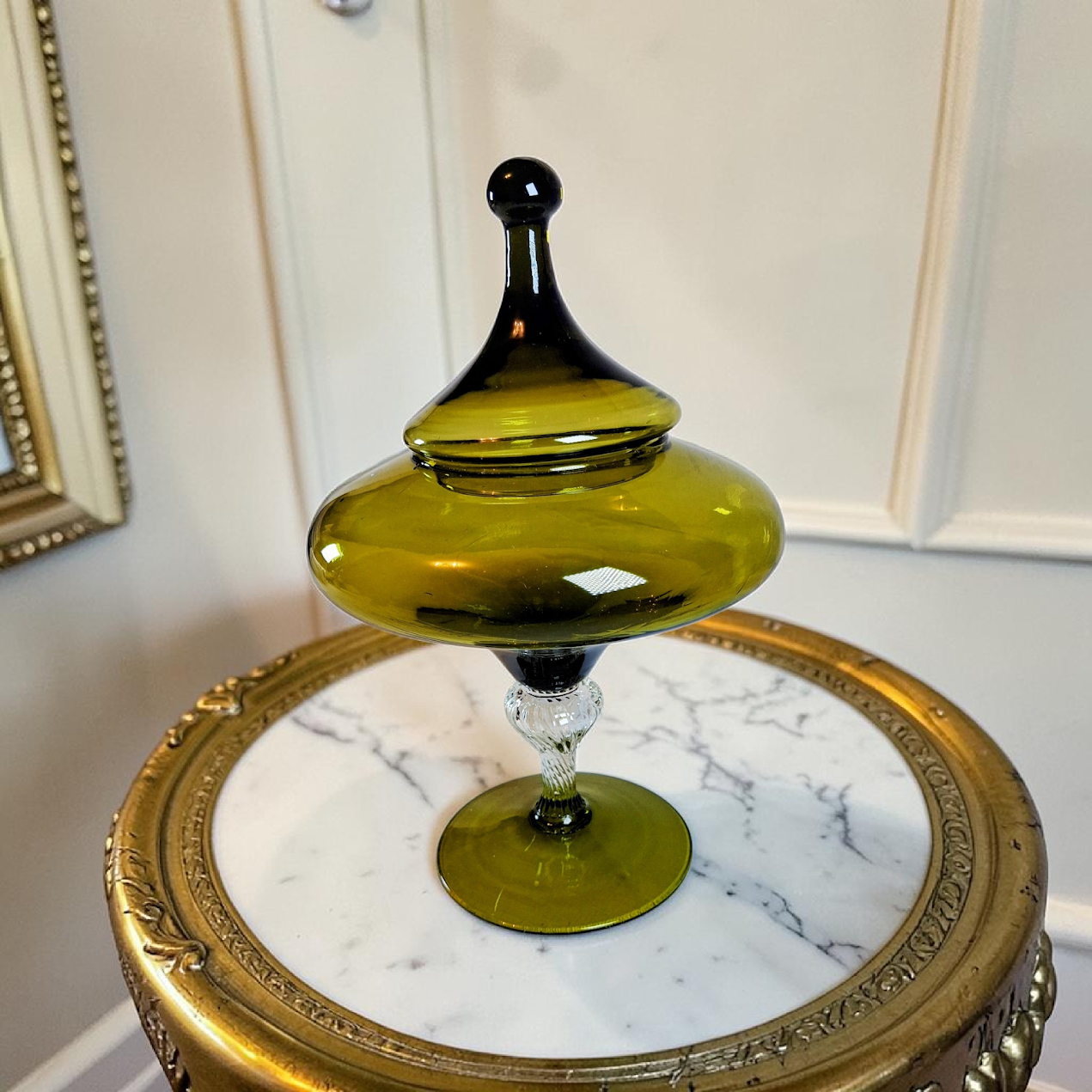 Vintage Empoli Centerpiece Dish