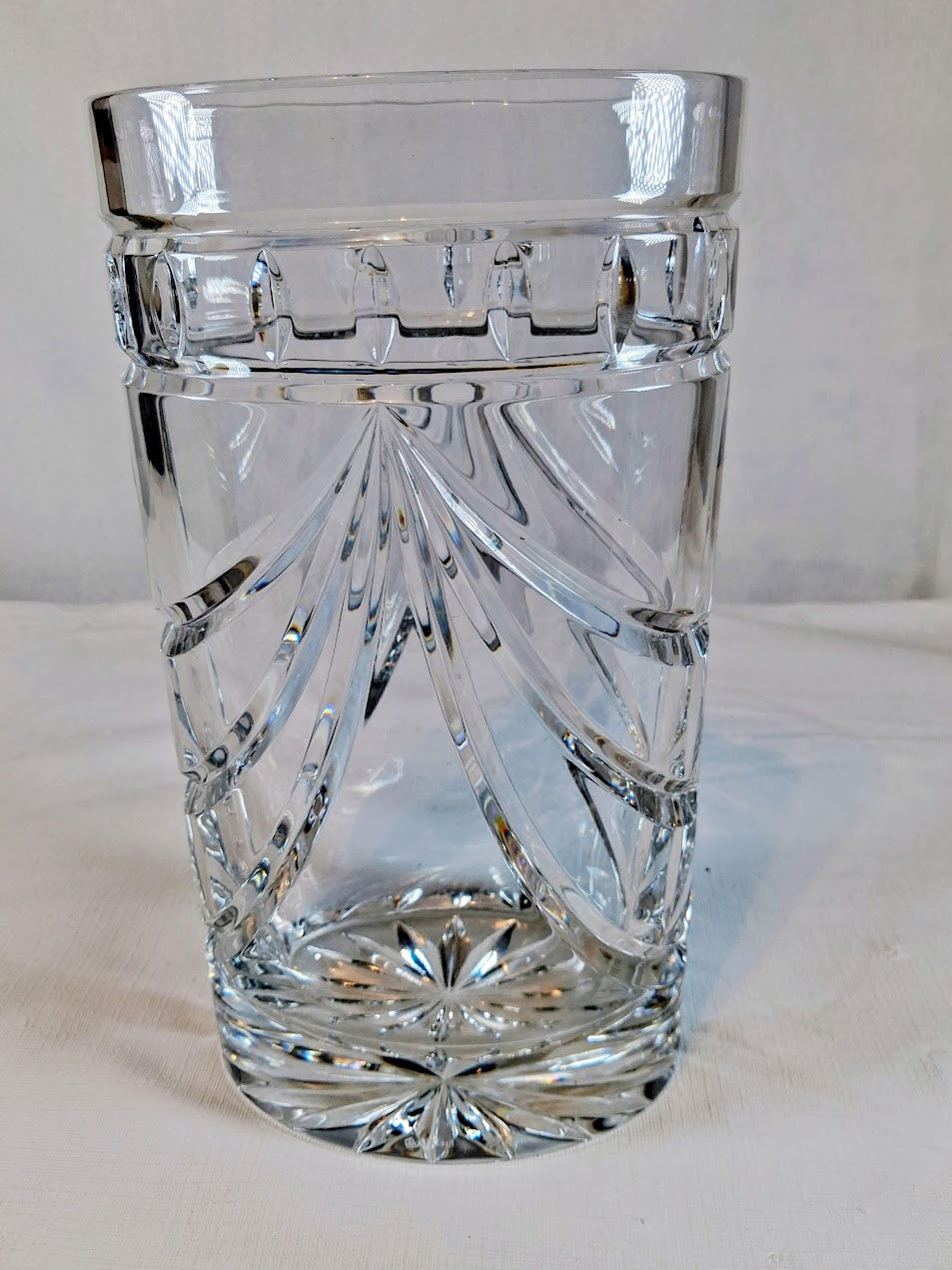 Waterford Crystal Vase, Large in size, 10" tall, Excellent!!