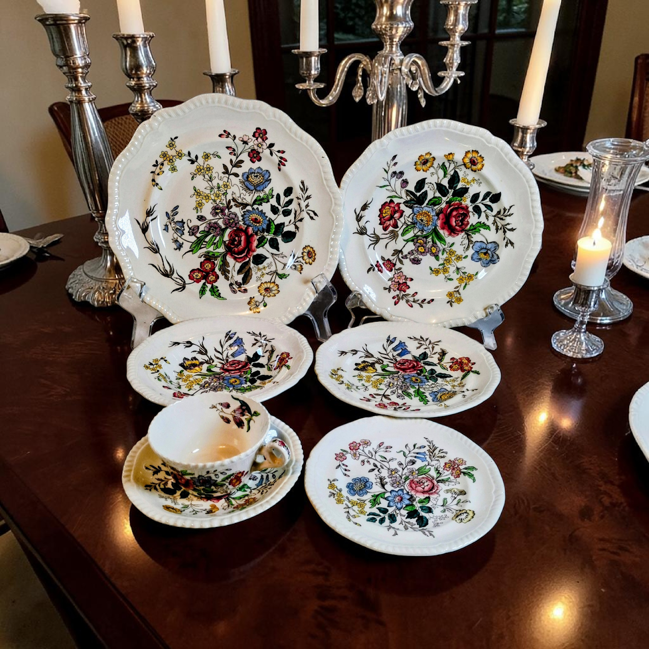 Copeland Spode Romey Dinner Setting!! 24 Piece set. Just Stunning1!