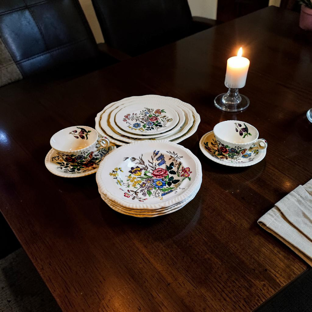 Copeland Spode Romey Dinner Setting!! 24 Piece set. Just Stunning1!