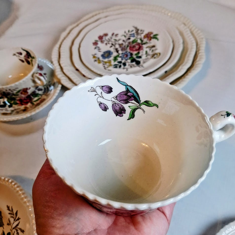 Copeland Spode Romey Dinner Setting!! 24 Piece set. Just Stunning1!