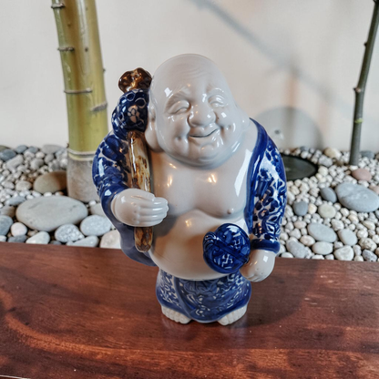 Vintage Japanese Kutani Buddha, Perfect!!