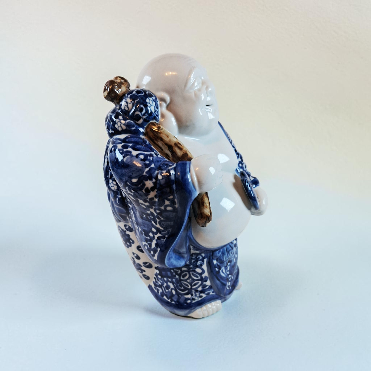 Vintage Japanese Kutani Buddha, Perfect!!