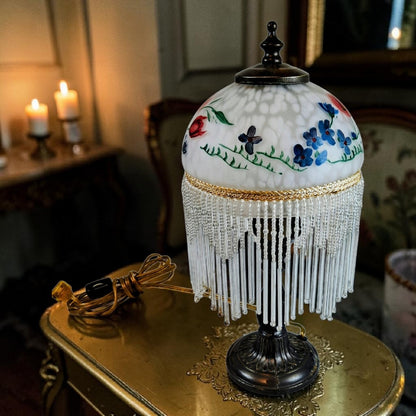 Antique Victorian Style Boudoir Lamp