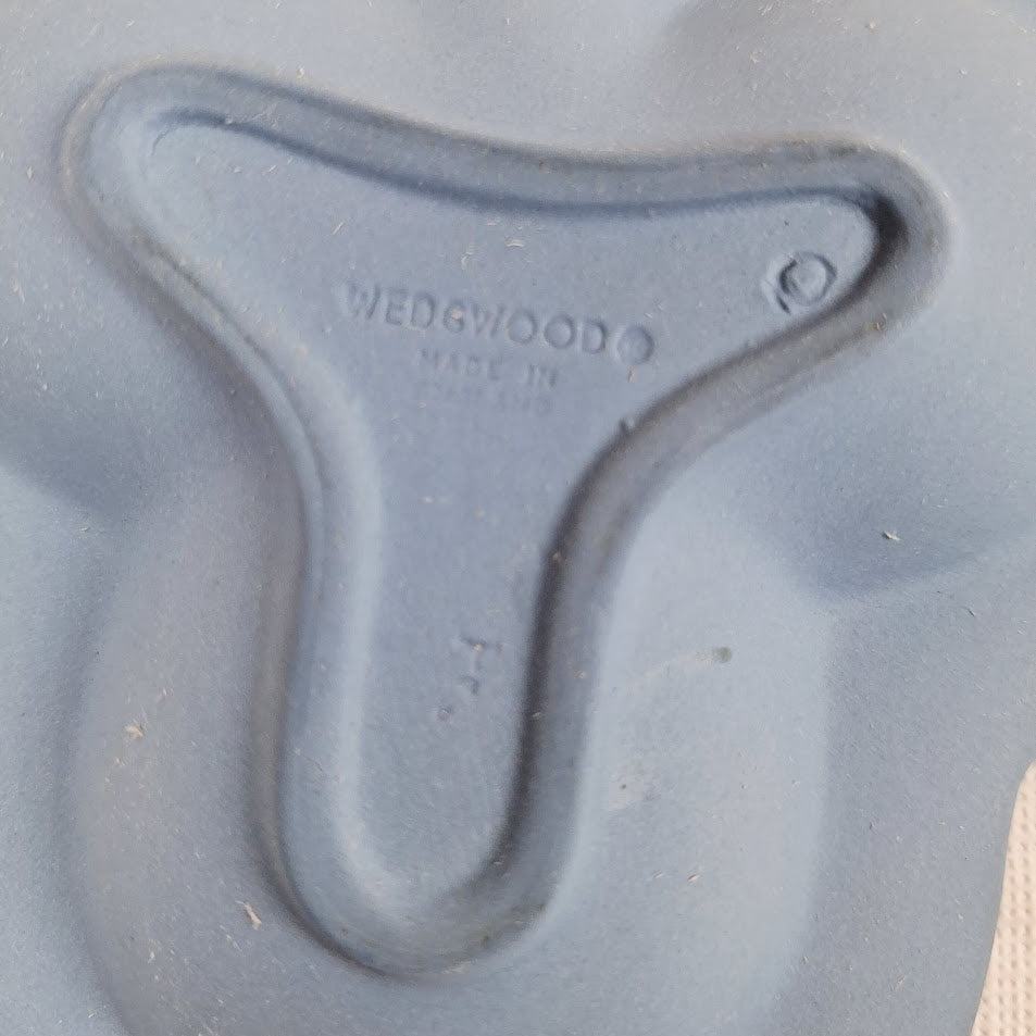 Vintage Wedgwood Jasperware Clover Trinket Dish