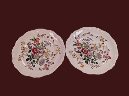 Copeland Spode great Britain "Romney" 2 Dinner Plates DISCOUNTED!! 2 CHIPS ON UNDERSIDE
