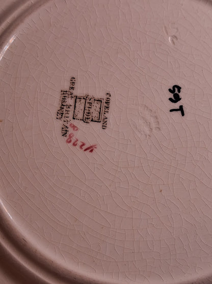 Copeland Spode 9 piece set of damaged plates DISCOUNTED (SEE PHOTOS)