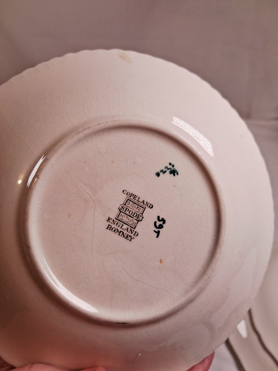 Copeland Spode 9 piece set of damaged plates DISCOUNTED (SEE PHOTOS)