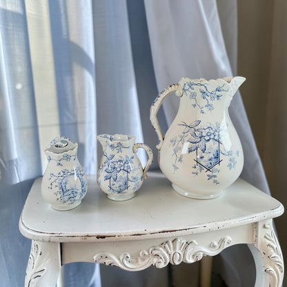 Rare Find!! 3 piece Pitcher set over 124 years old, absolutely Stunning!!