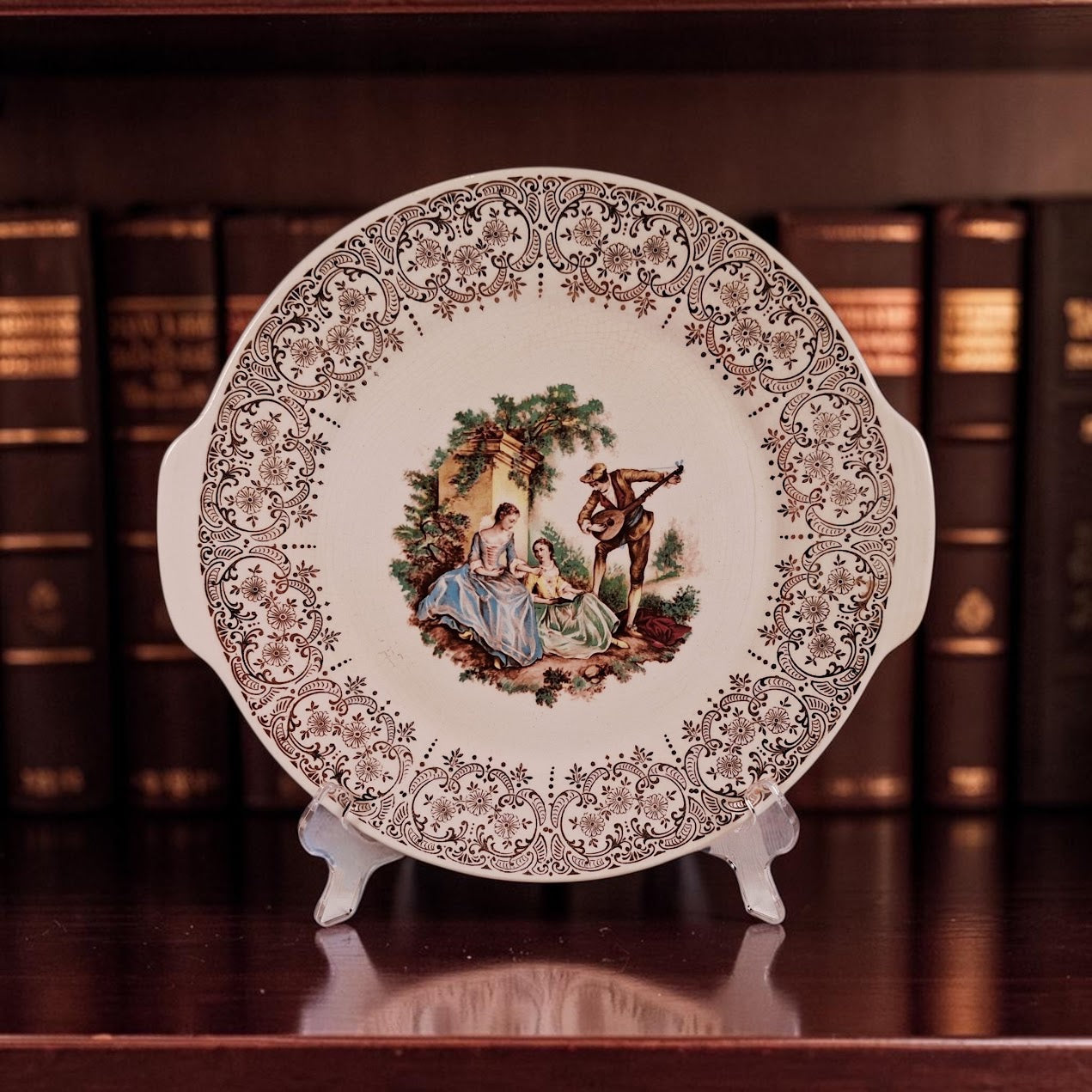 Vintage Triumph American Limoges 6 piece Cake serving Set, Beautiful!