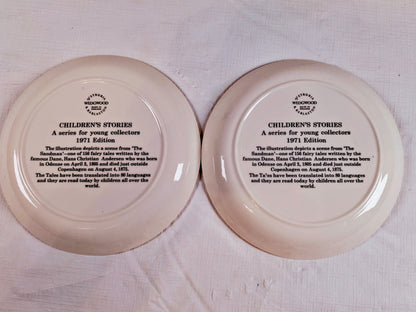 Vintage Wedgwood Collector Plates, Set of two